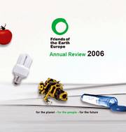 Titelbild der Annual Review 2006 von FoEE